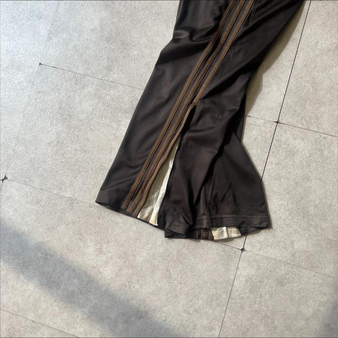 パンツ adidas side zip flare design track pants