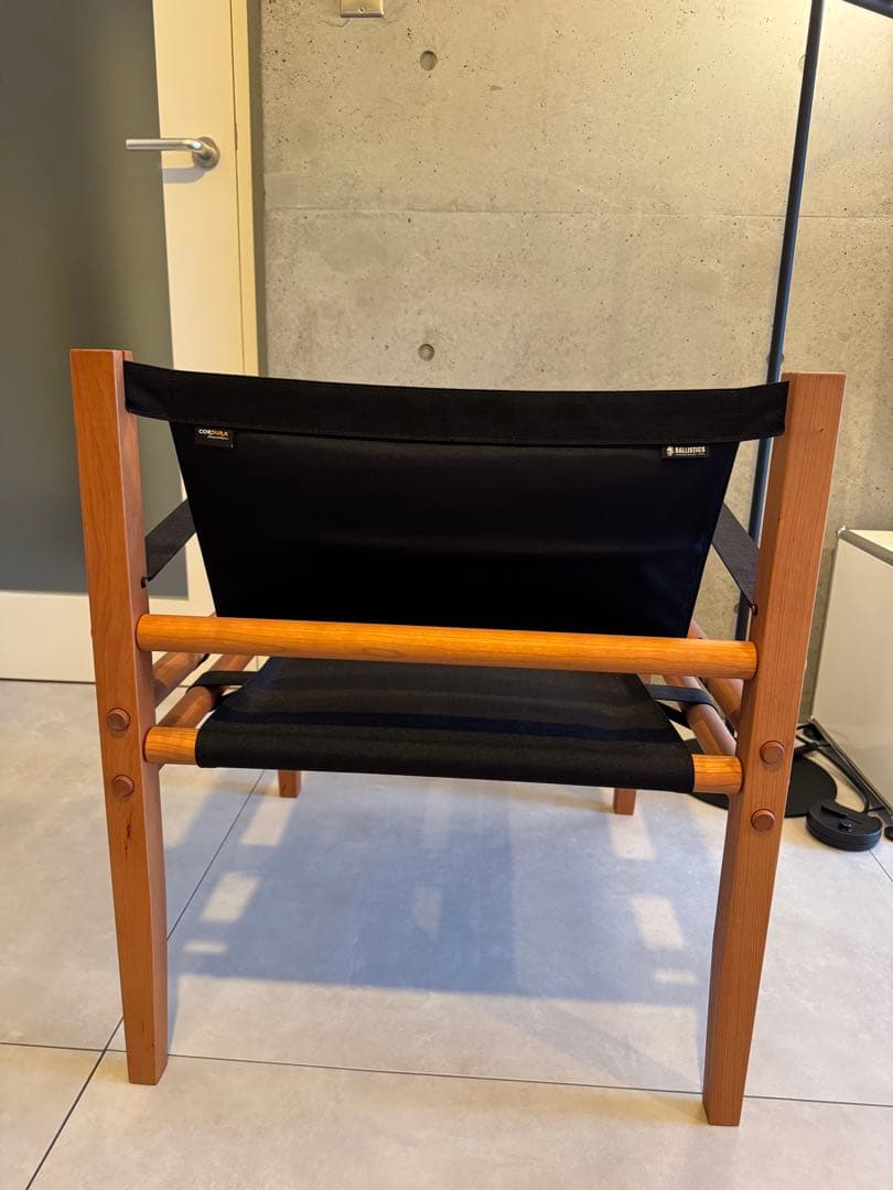 美品　バリスティクス CHAIR 1987 チェア BAA-2301 ブラック