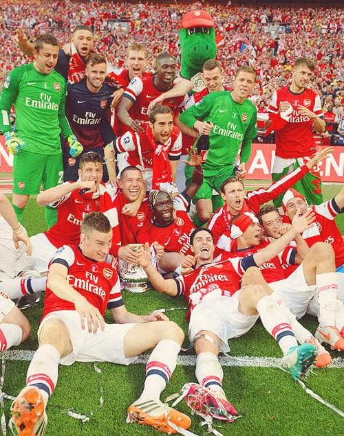 【送料無料】 Arsenal FA cup 2014 記念フレーム