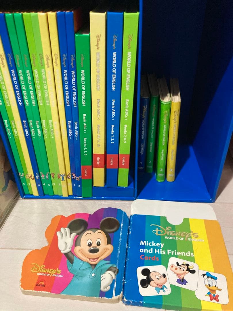 お得！ワールドオブイングリッシュシングアローン一式　トークアローンセットDVD