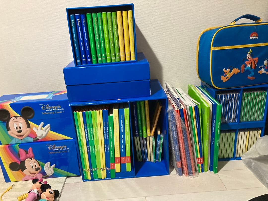 お得！ワールドオブイングリッシュシングアローン一式　トークアローンセットDVD