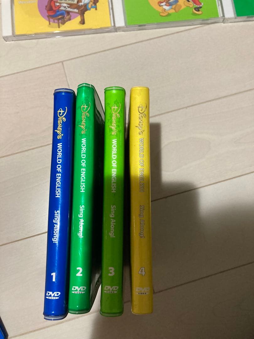 お得！ワールドオブイングリッシュシングアローン一式　トークアローンセットDVD