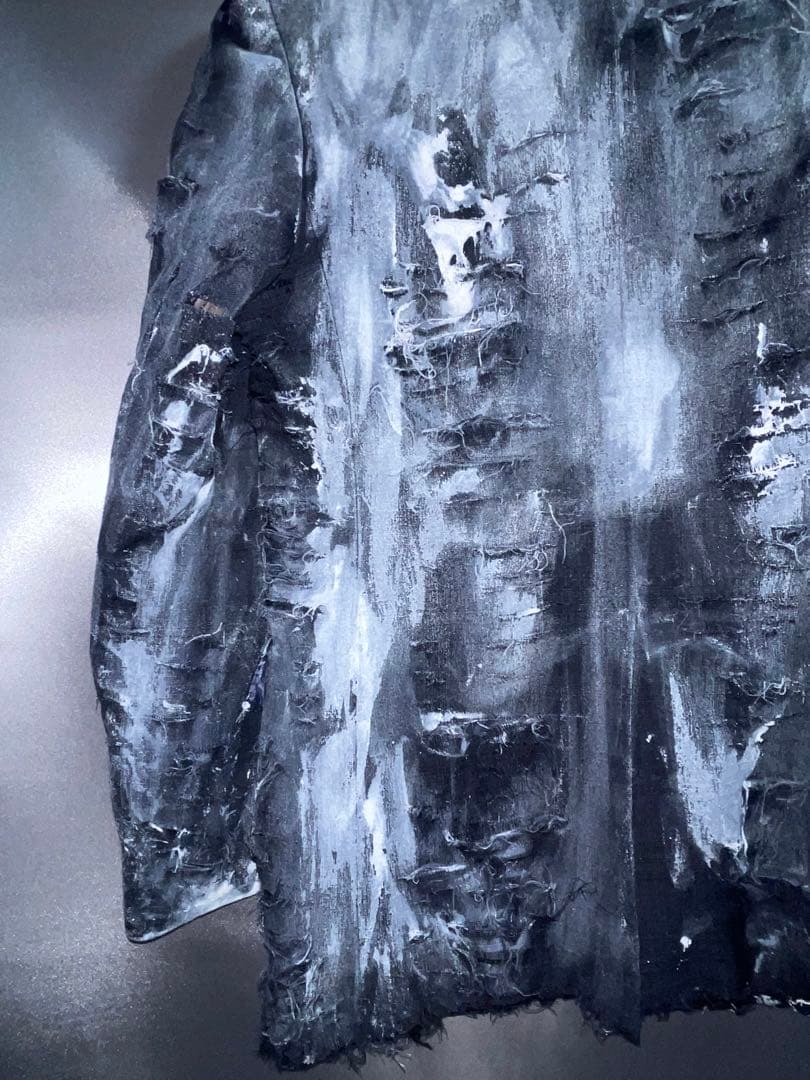 【専用】再構築　テーラード　セットアップ　ダメージ　ペイント加工