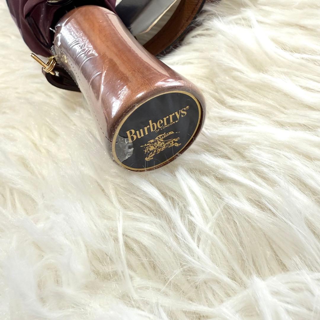希少カラー新品！Burberrys バーバリー　ノバチェック　折りたたみ傘