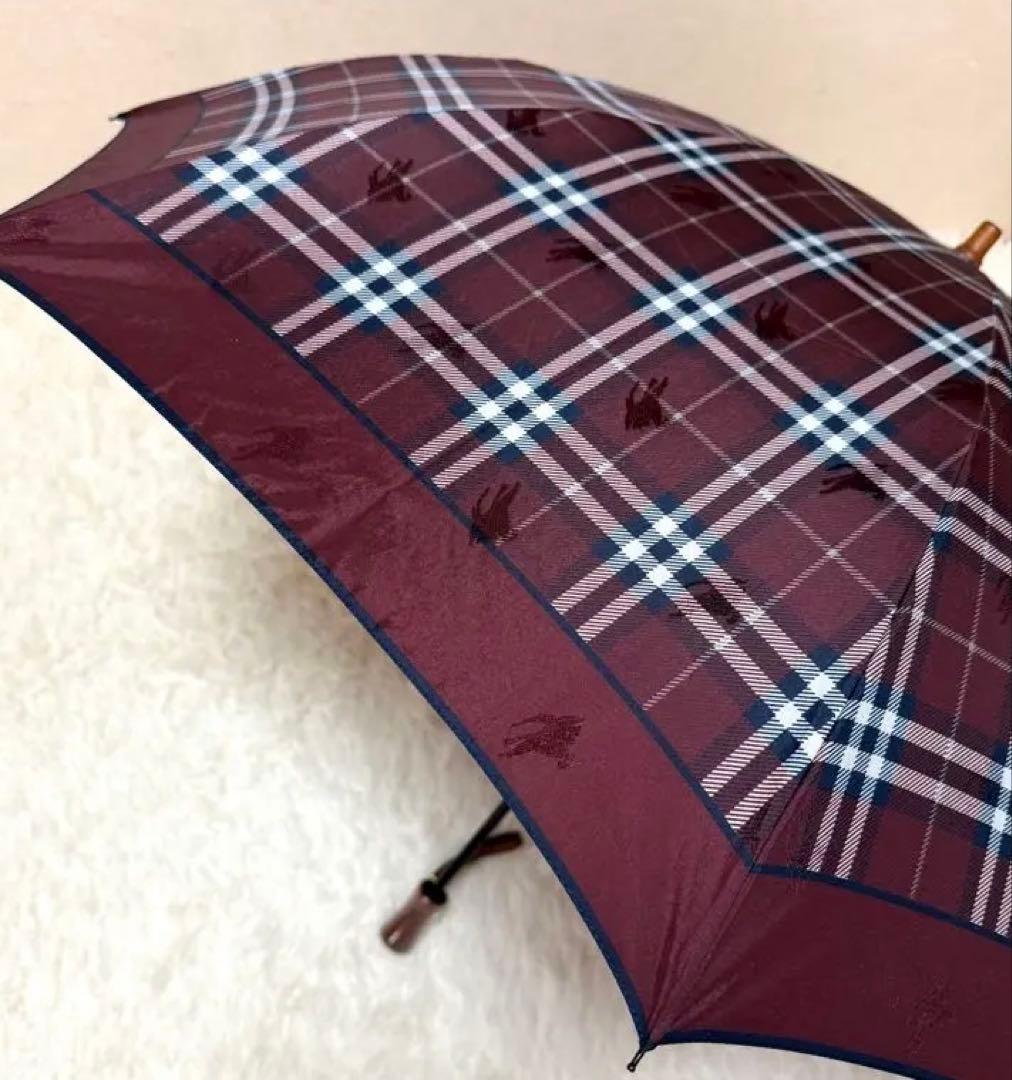希少カラー新品！Burberrys バーバリー　ノバチェック　折りたたみ傘