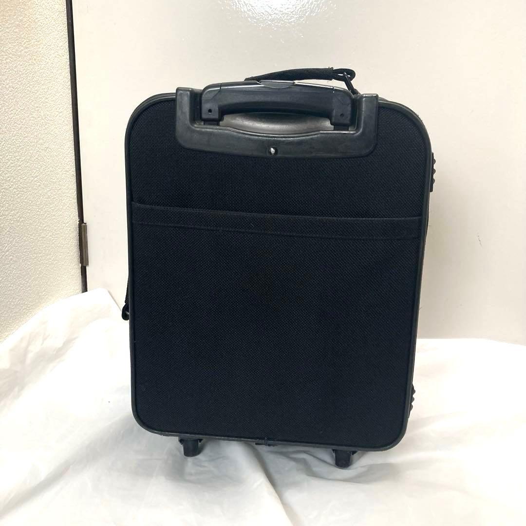 SWANY スワニー 四輪 座れる 機内持ち込み可　キャリーケース ブラック