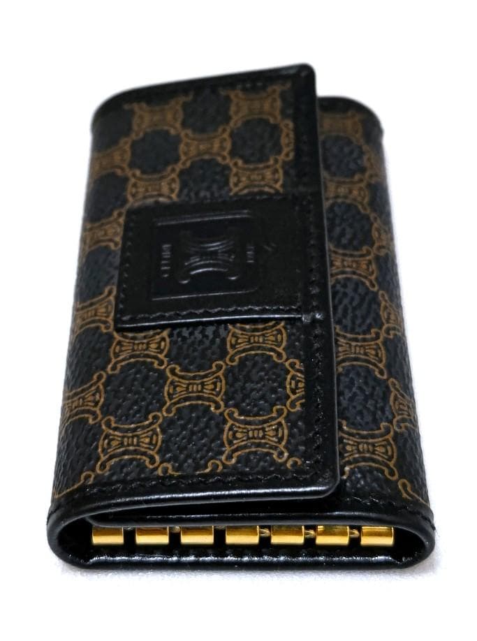 CELINE　マカダム柄　6連 キーケース　箱付き　良品　39566
