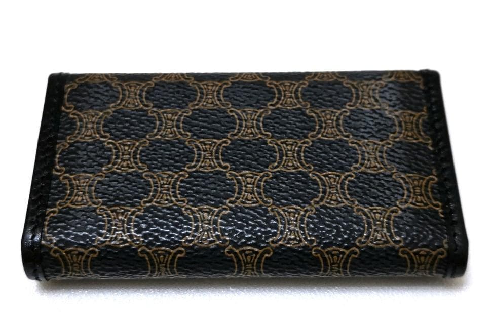 CELINE　マカダム柄　6連 キーケース　箱付き　良品　39566