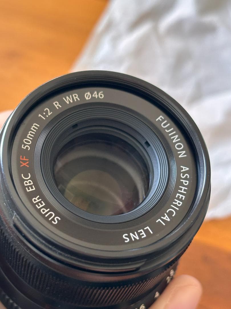 FUJIFILM 単焦点レンズ XF50mmF2 R WR プロテクター付き