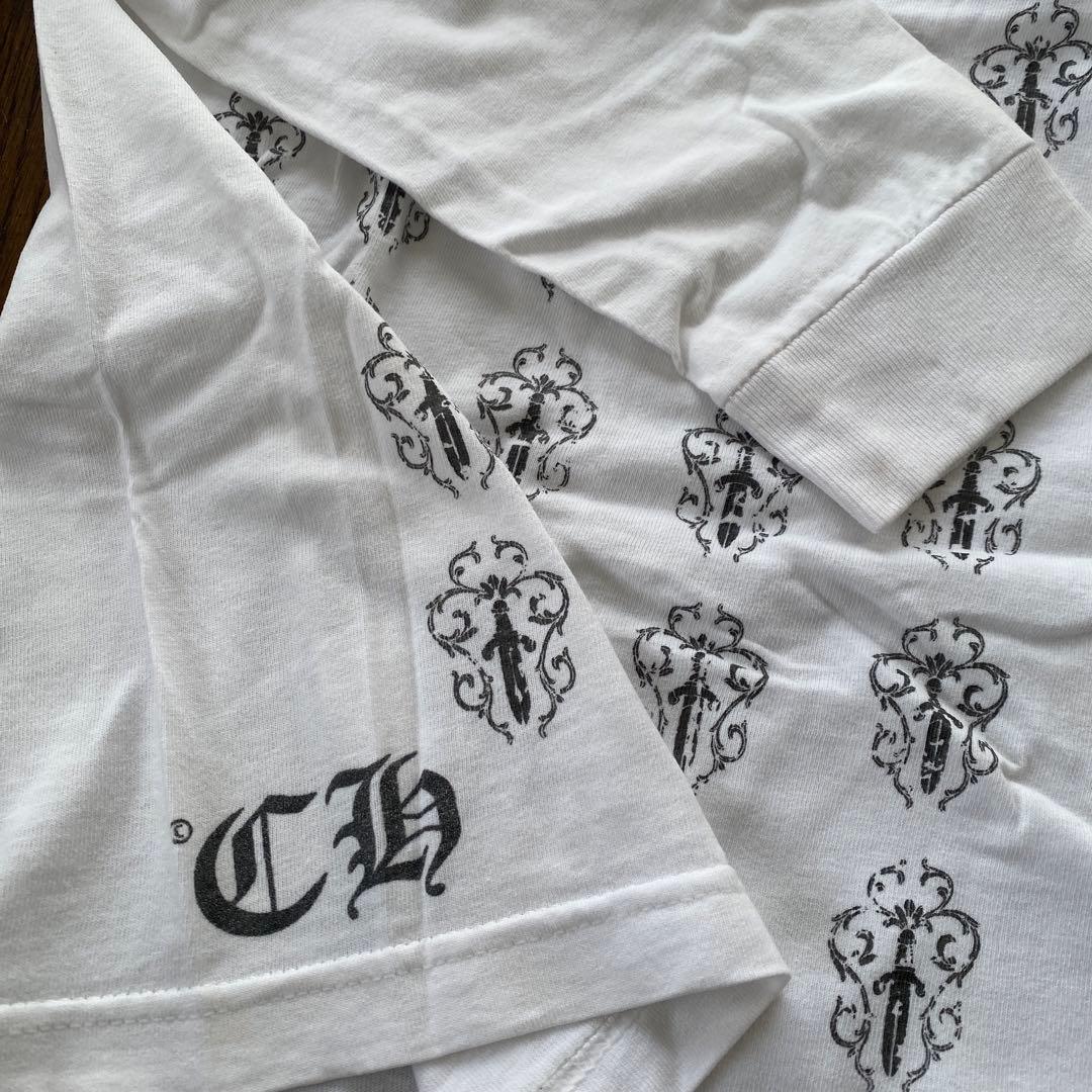 Chrome Hearts ホワイト長袖カットソー
