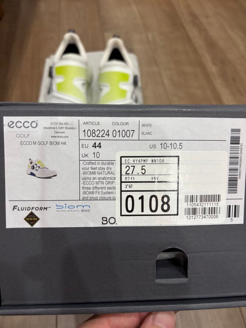 ECCO（エコー）ゴルフシューズ BIOM H4 BOA 【中古品】