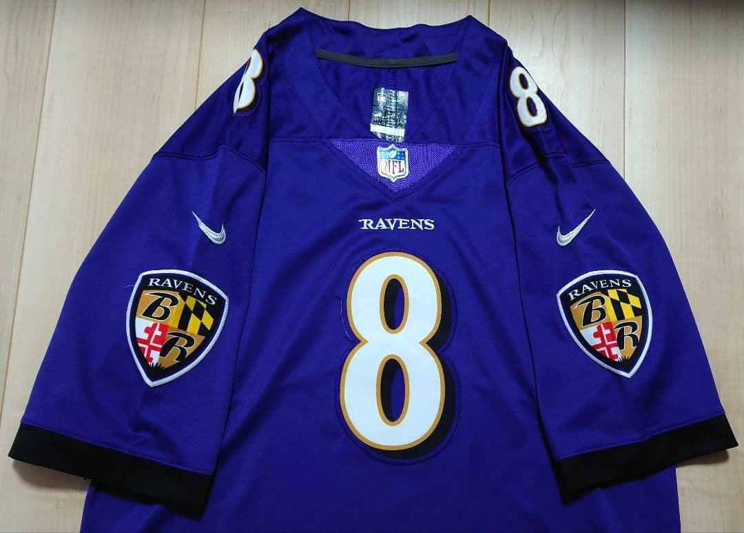 NFL レイブンズ ラマー・ジャクソン NIKE リミテッドジャージ【MD】