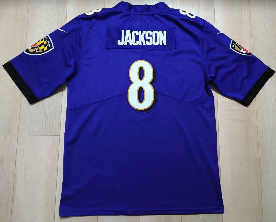 NFL レイブンズ ラマー・ジャクソン NIKE リミテッドジャージ【MD】