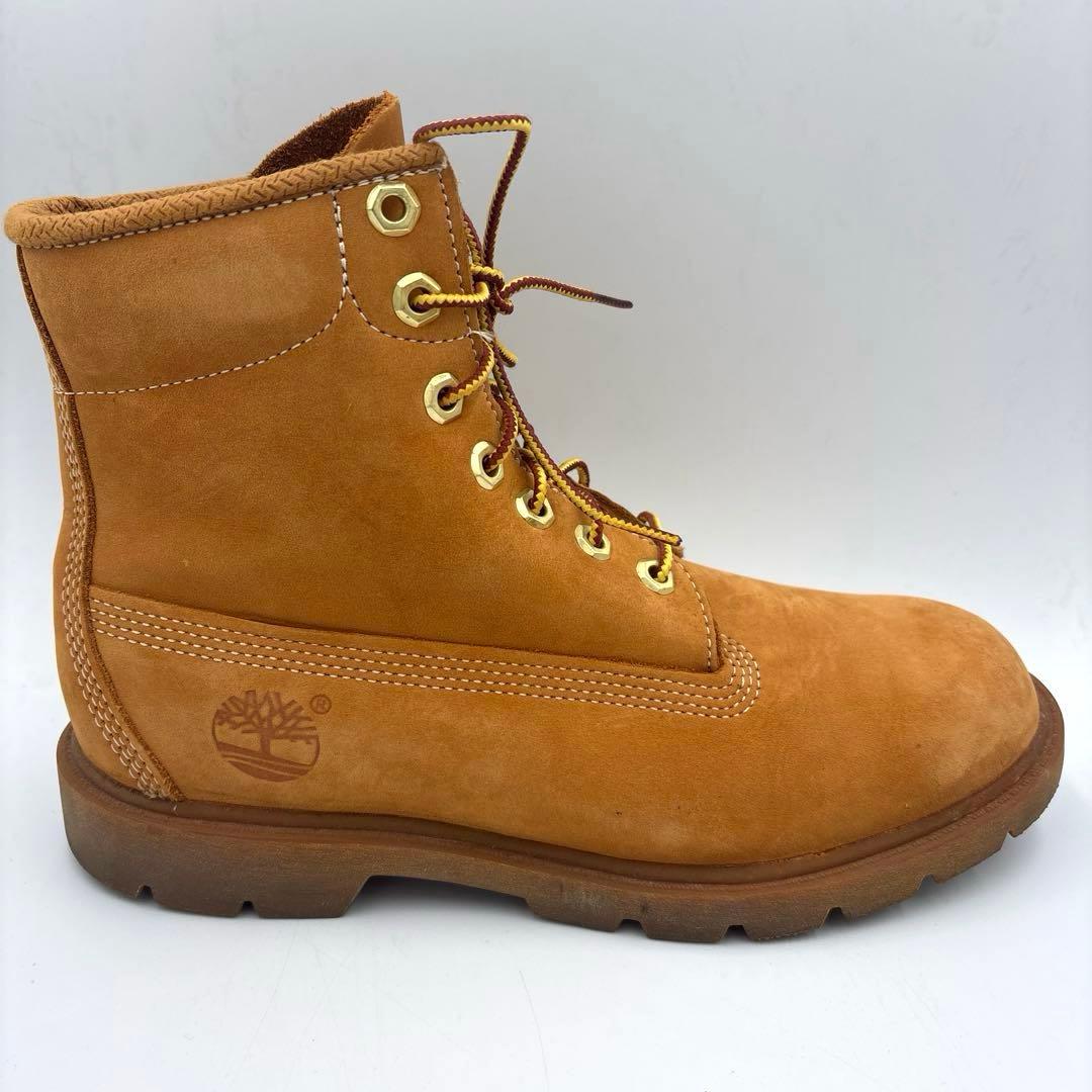 ティンバーランド 10066 6インチイエローブーツ【7W】25cm キャメル