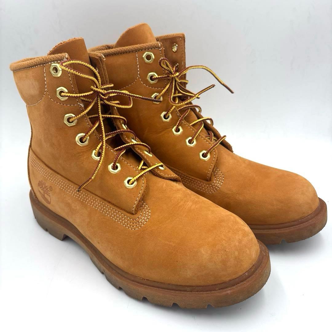 ティンバーランド 10066 6インチイエローブーツ【7W】25cm キャメル