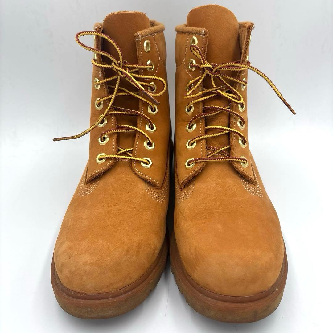 ティンバーランド 10066 6インチイエローブーツ【7W】25cm キャメル