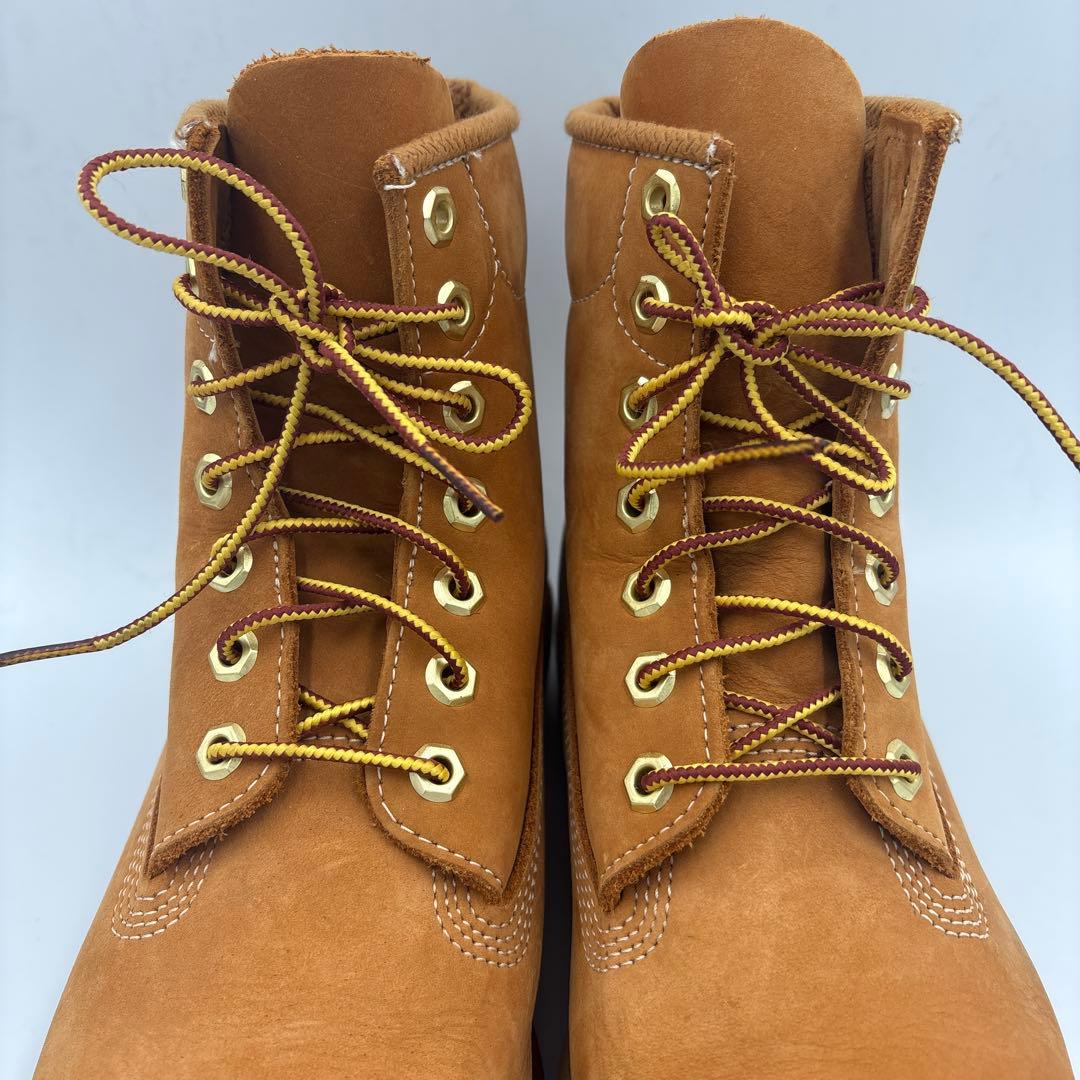 ティンバーランド 10066 6インチイエローブーツ【7W】25cm キャメル