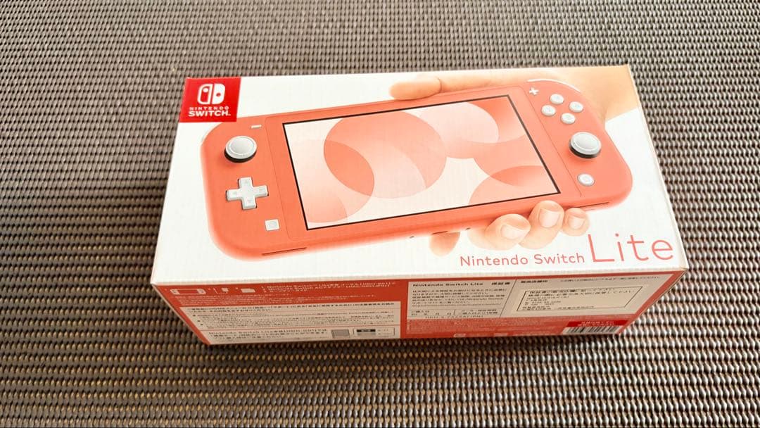 [新品未使用品]Nintendo Switch Lite コーラル本体