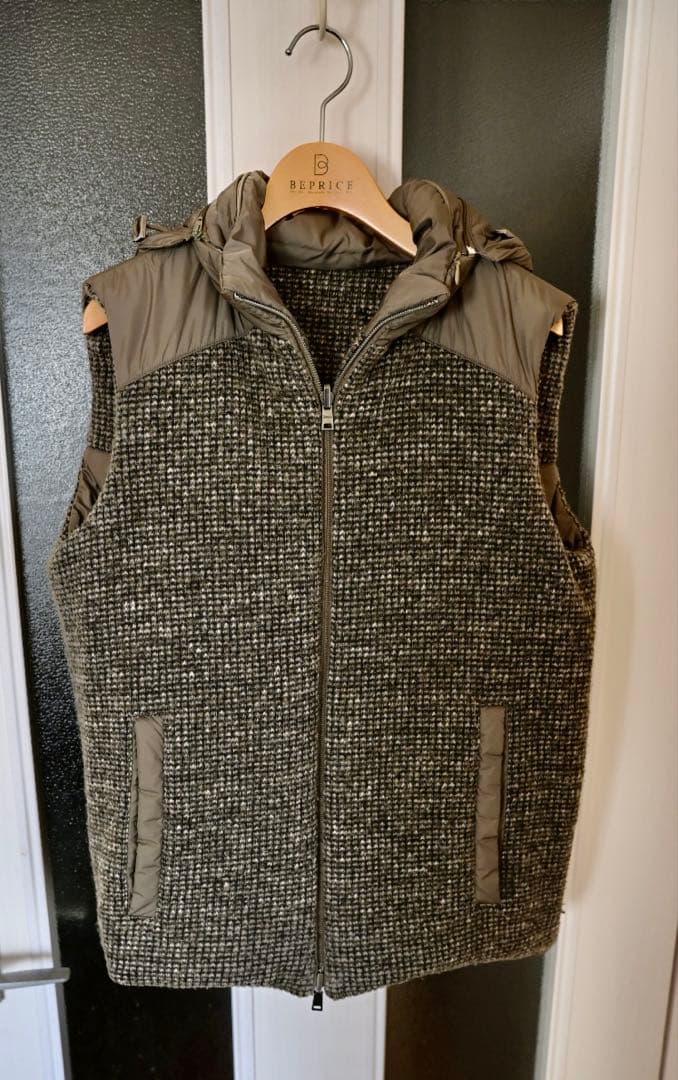 HERNO ダウンベスト　46サイズ　リバーシブル