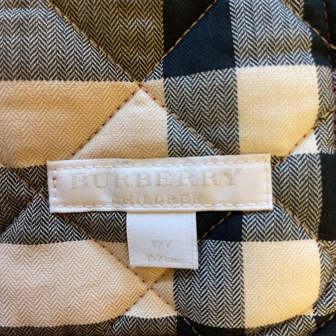 バーバリー チルドレン 12Y/152cm キルティング 中綿 ジャケット