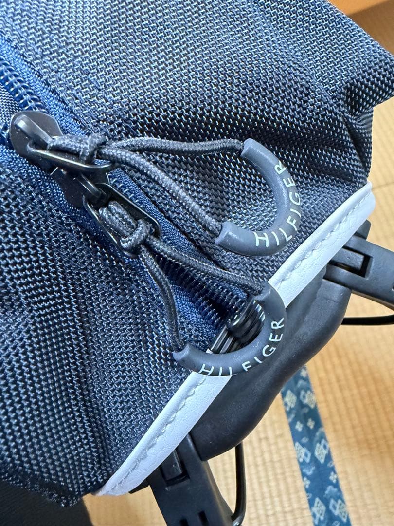 美品　  キャディバッグ 紺色