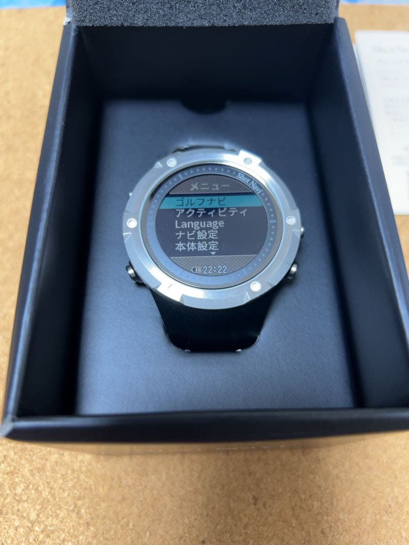 腕時計型ナビ ShotNavi Evolve SEショットナビ