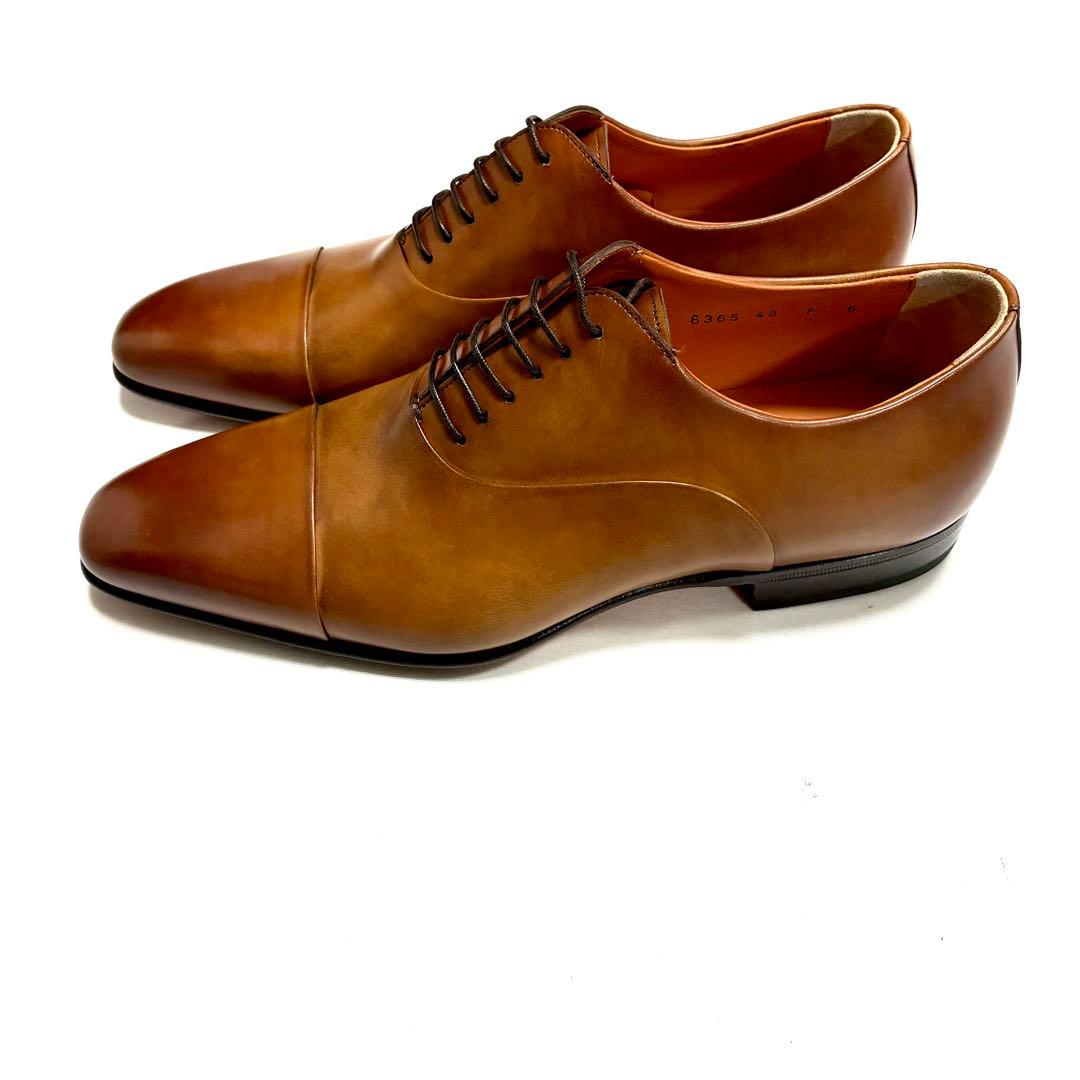 新品SANTONI 最高級ライン18.4万円 パティーヌ ビジネスシューズ