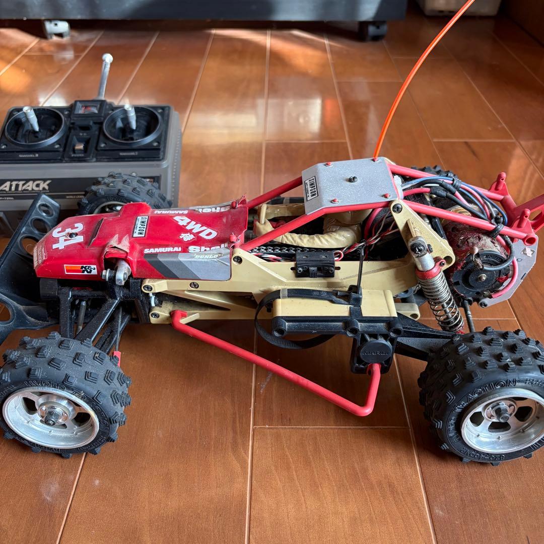 東京マルイ製　4WDレーシングバギー　ザ・サムライ　ビンテージRCカー