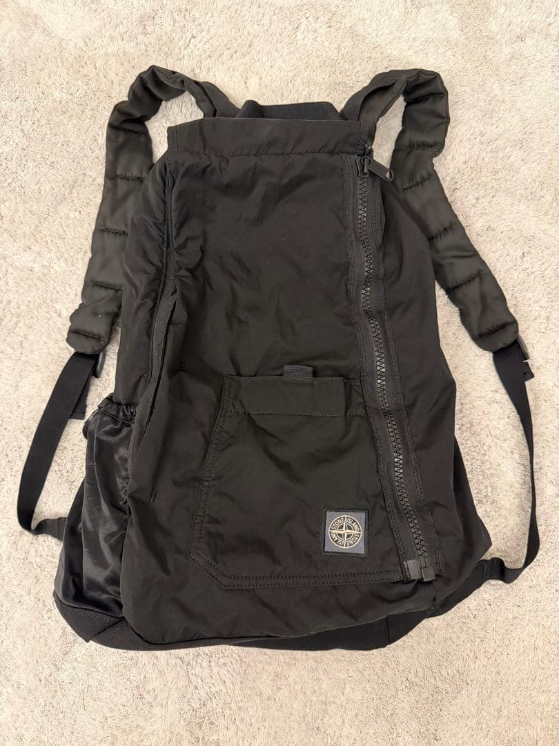 値下げ★STONE  BACKPAK BLACK