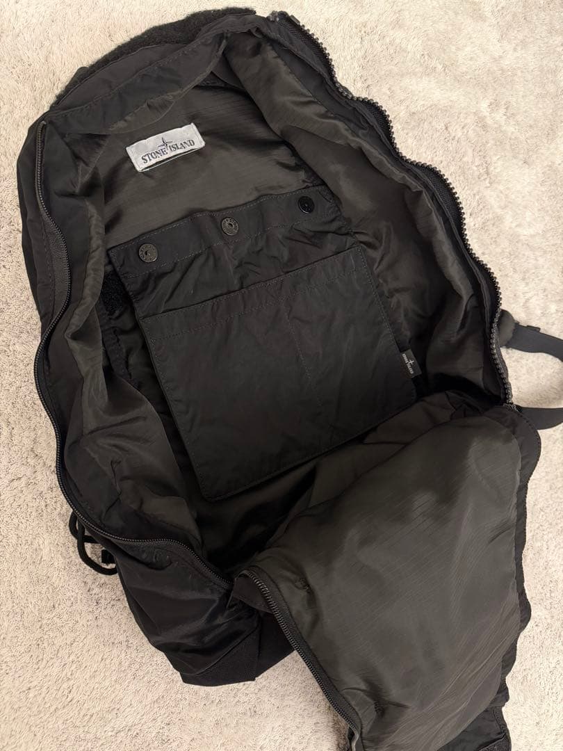 値下げ★STONE  BACKPAK BLACK