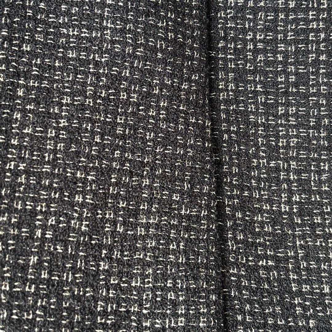 美品✨マックスマーラ テーラード ウール ツイード ジャケット 黒 白 40 L