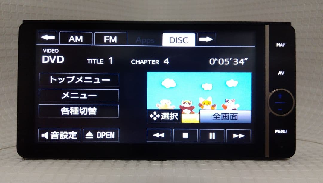 トヨタ純正　HDDエクセレントナビ　NHZD-W62G　新品フィルムアンテナ