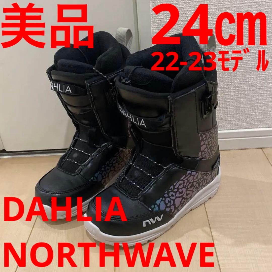【美品_即日発送】NORTHWAVE DAHLIA 24cm 22-23モデル