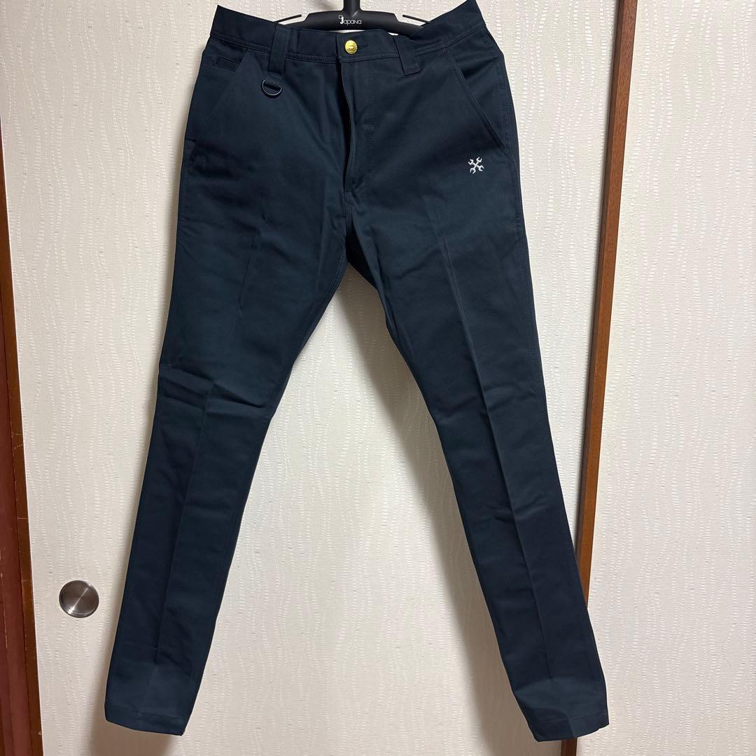 BLUCO ブルコ ワークパンツ 141-41-005 ネイビー　Sサイズ