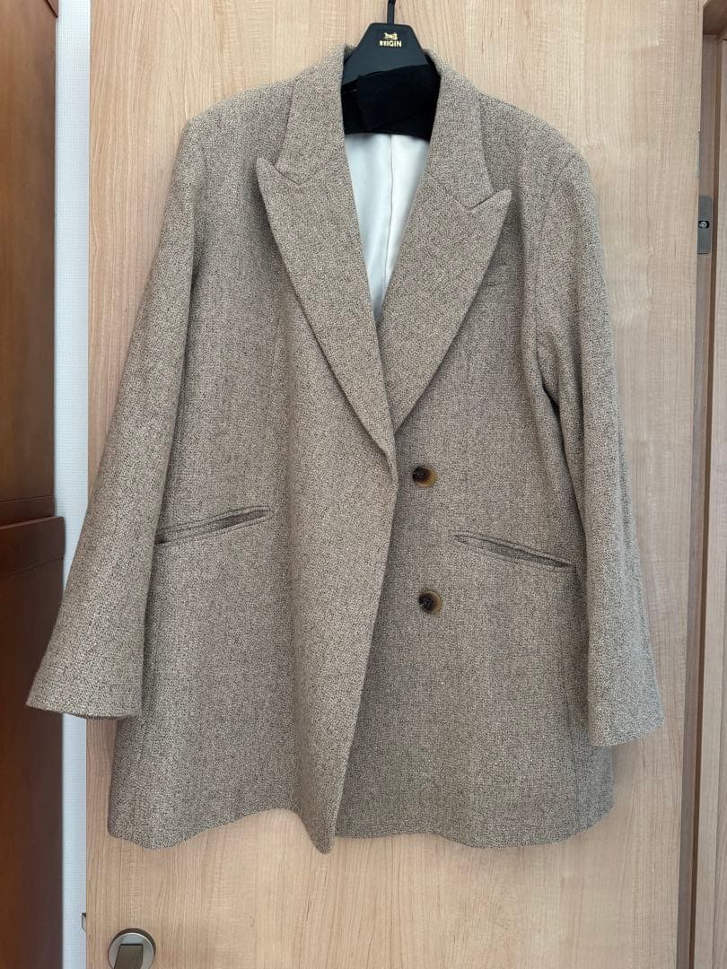 etretokyo ピークドラペルウールジャケット