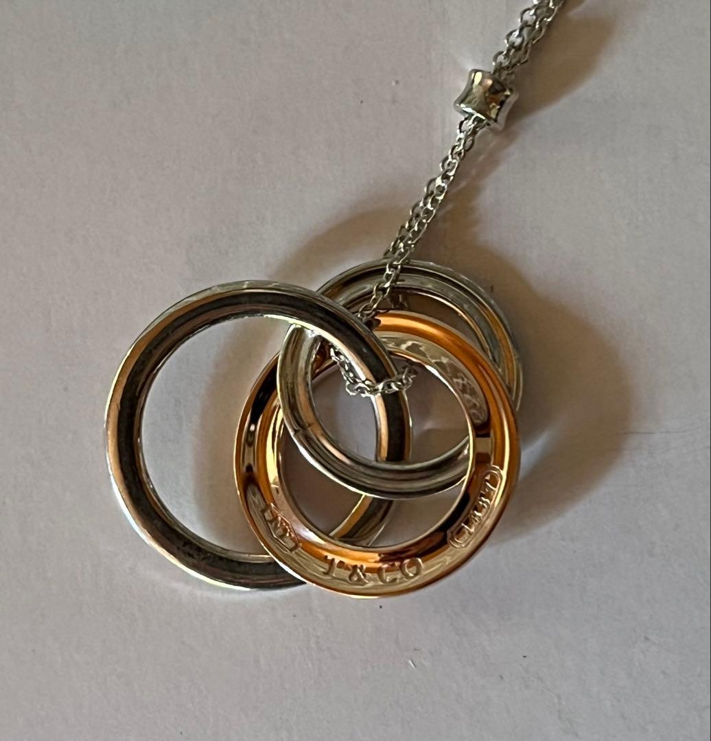 ティファニー　インターロッキングネックレス