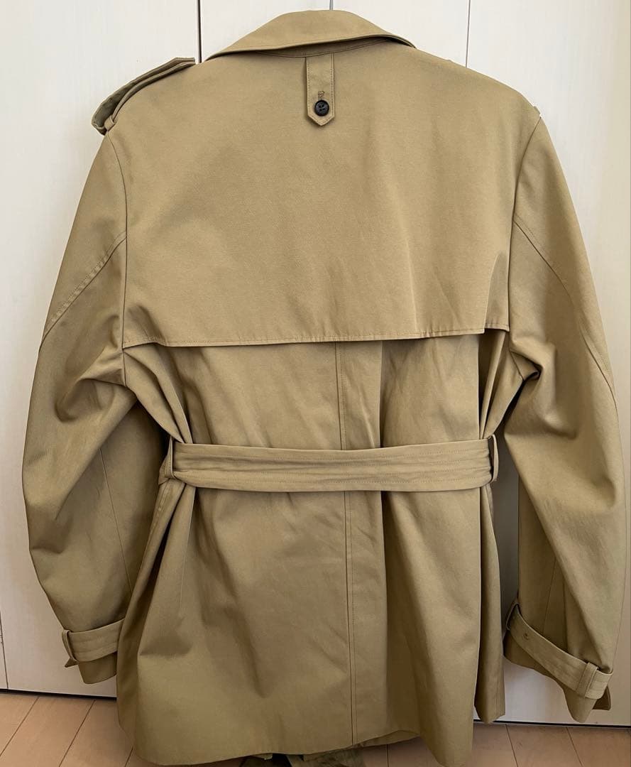 anuans ハーフオーバートレンチコート Ｍ