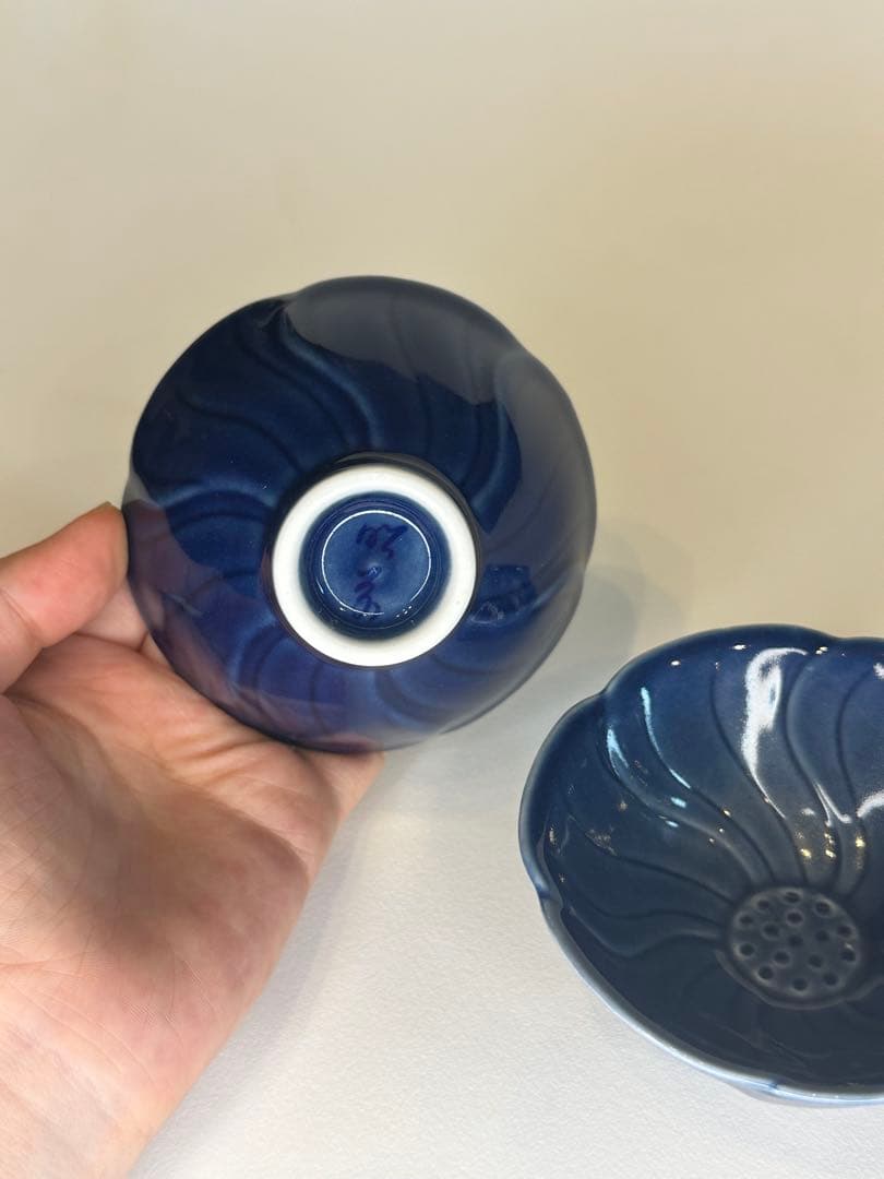 未使用 旧家藏出 台湾　晓芳窯　茶杯 2個セット 茶道具