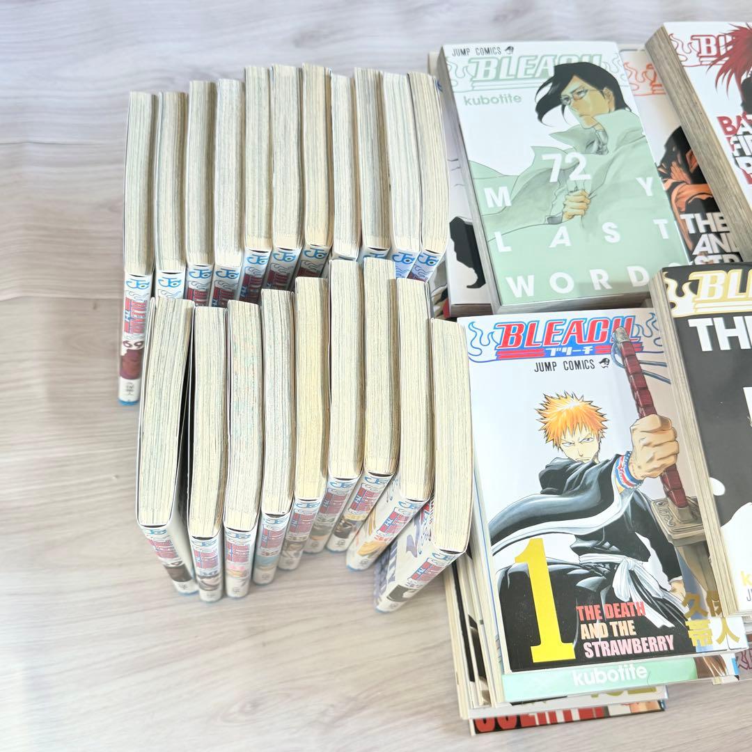 久保帯人『BLEACH』1巻～74巻 全巻　セット　ブリーチ　良好　ジャンプ