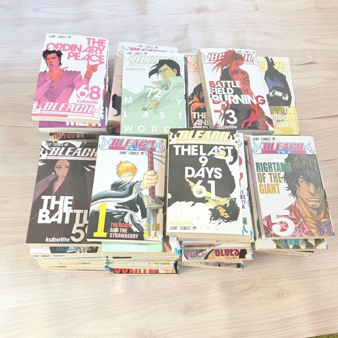 久保帯人『BLEACH』1巻～74巻 全巻　セット　ブリーチ　良好　ジャンプ