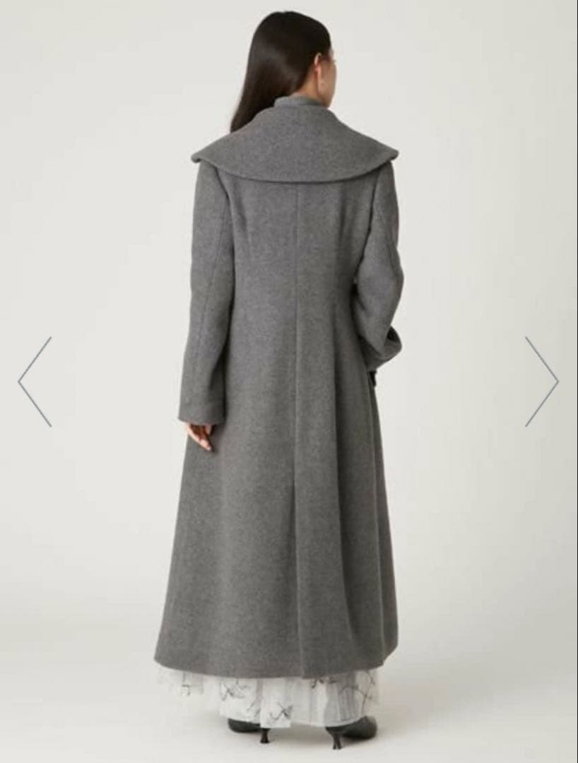 FRAY I.D ビッグカラーウールコート