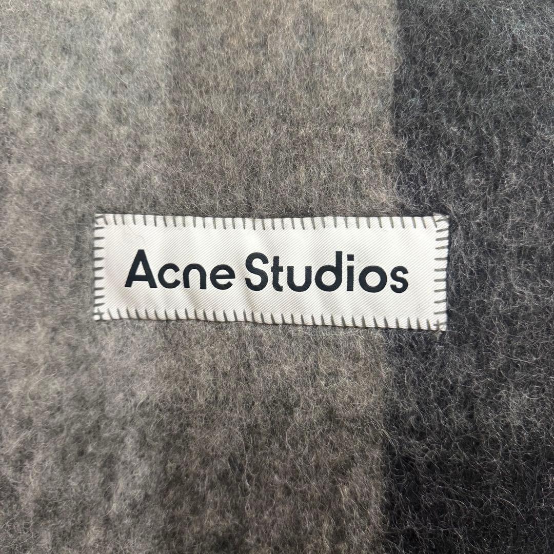アクネスタジオ Acne Studios モヘアチェックマフラー