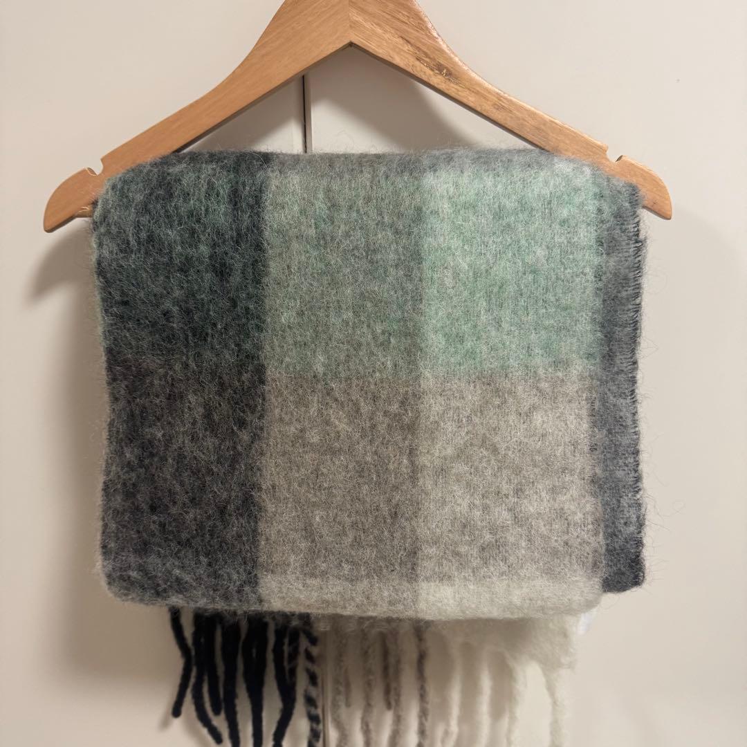 アクネスタジオ Acne Studios モヘアチェックマフラー