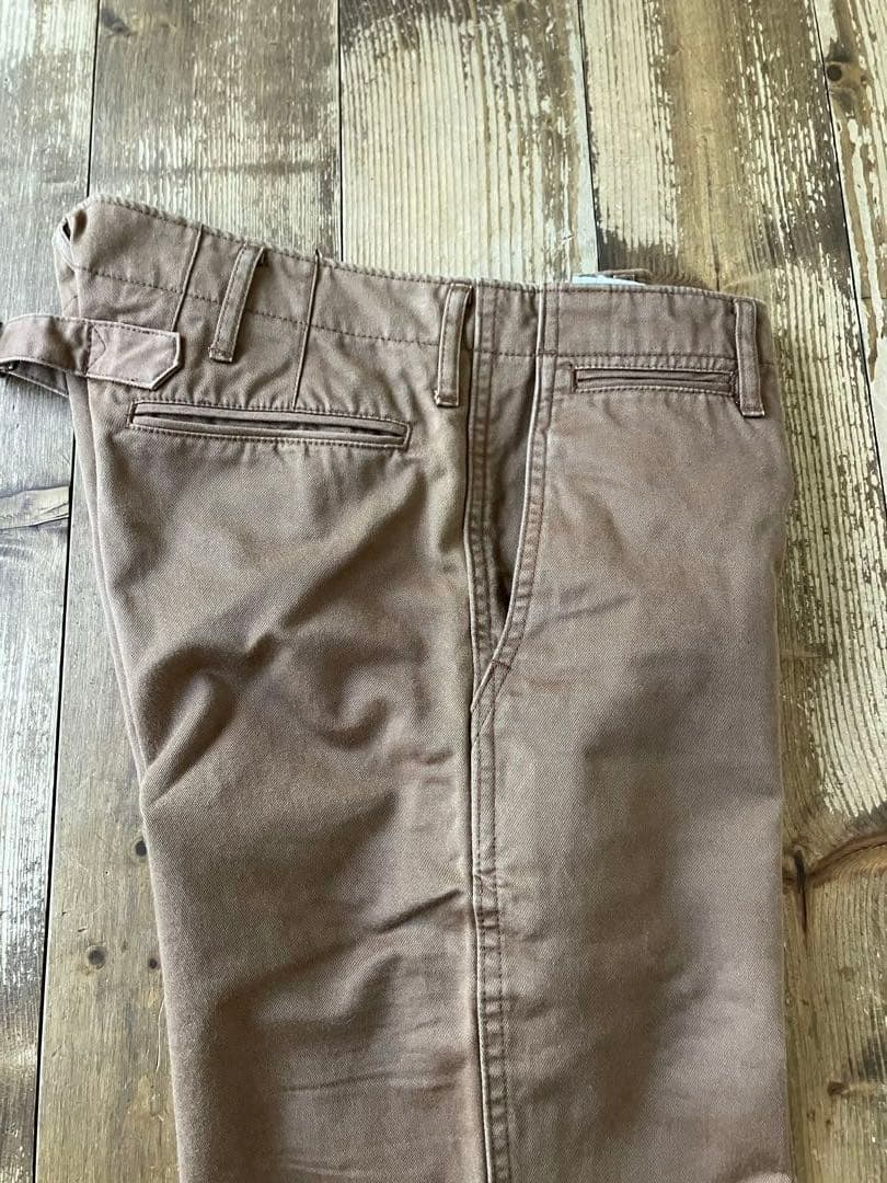 visvim ヴィズヴィム ビズビム チノパン 茶 2 日本製