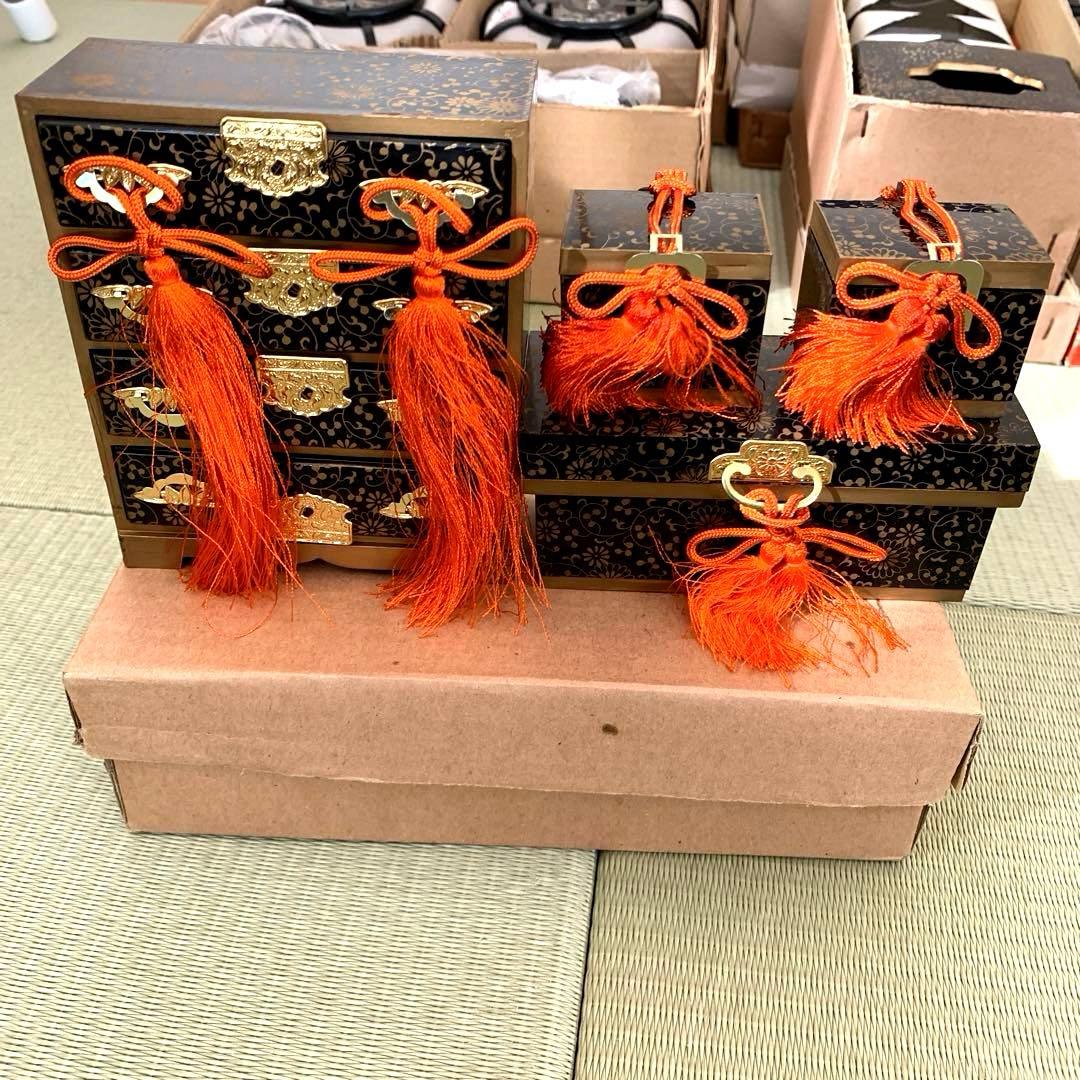 雛人形道具セット　ひな人形　御道具セット　七段