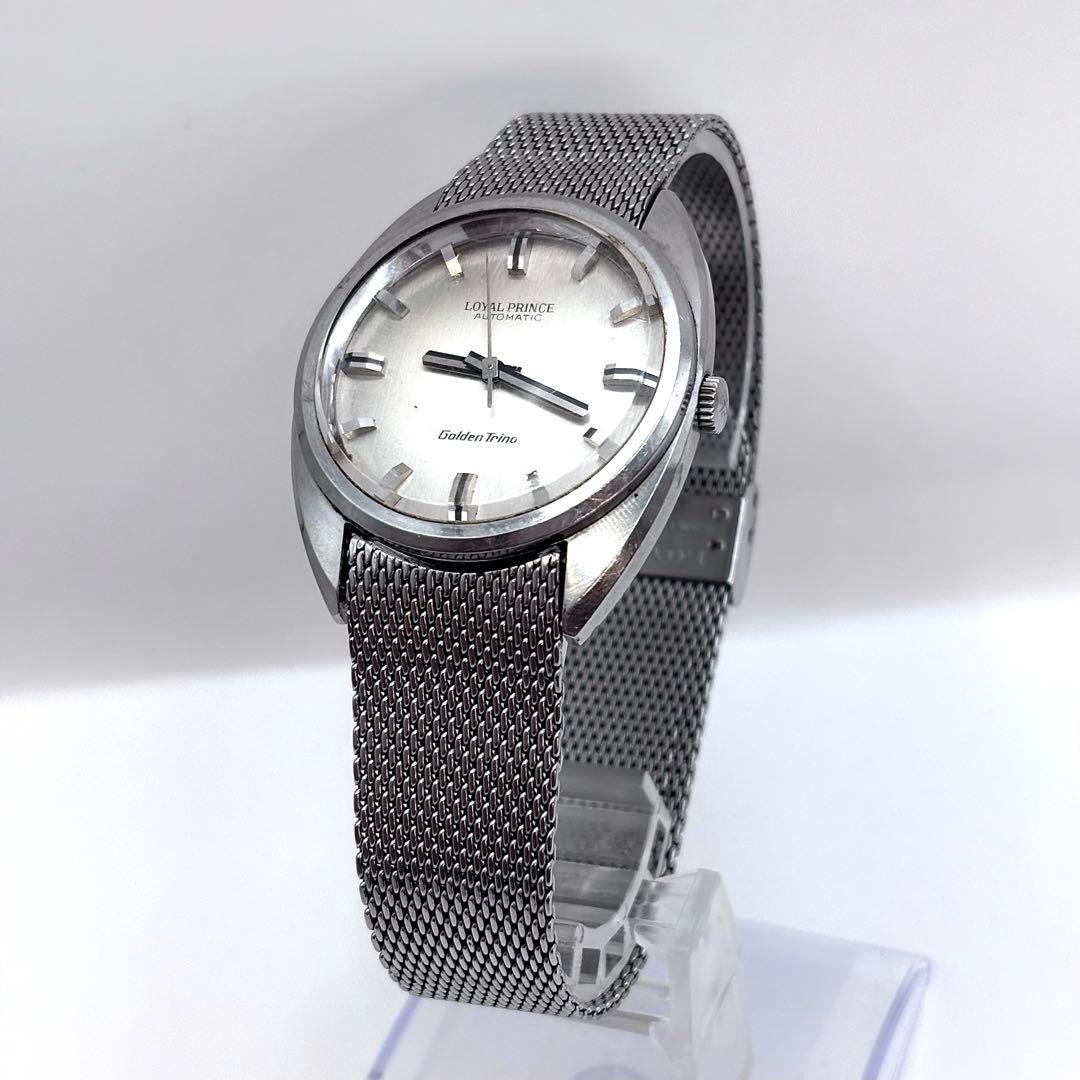 ロイヤルプリンス ゴールデントリノ 自動巻き メンズ 不動 ジャンク