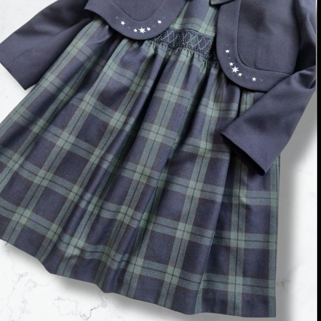 【極美品】ワルツビームス　フォーマルアンサンブル(130) 女の子　匿名配送