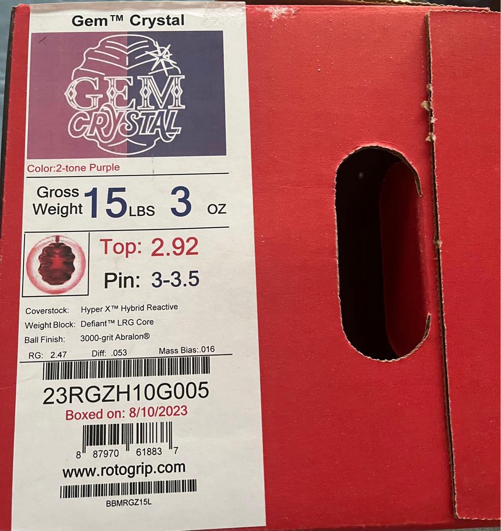 ロトグリップ　ジェムクリスタル　15ポンド