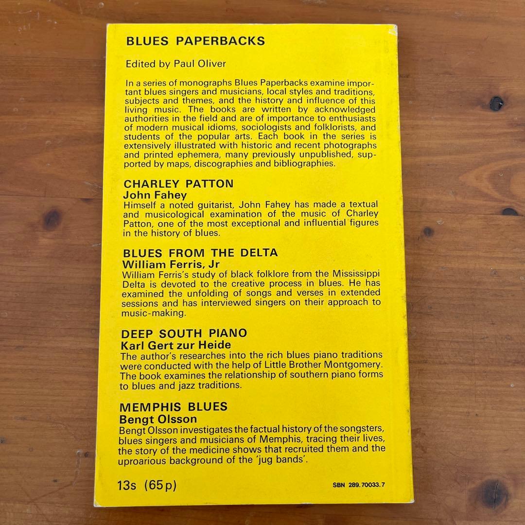 輸入　音楽　本 Book Memphis Blues Bengt Olsson