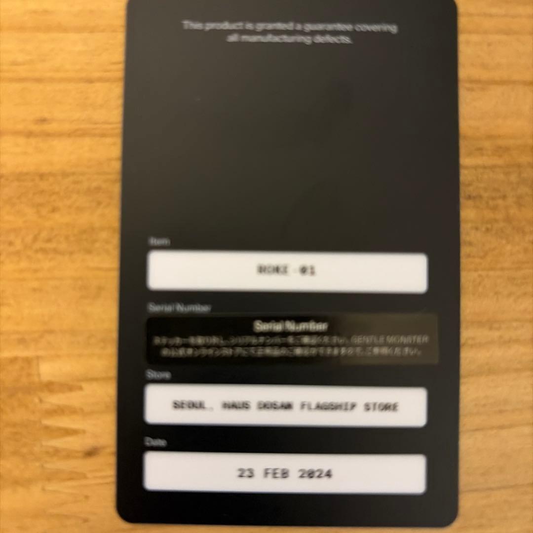 小物 GENTLE MONSTER Roke01